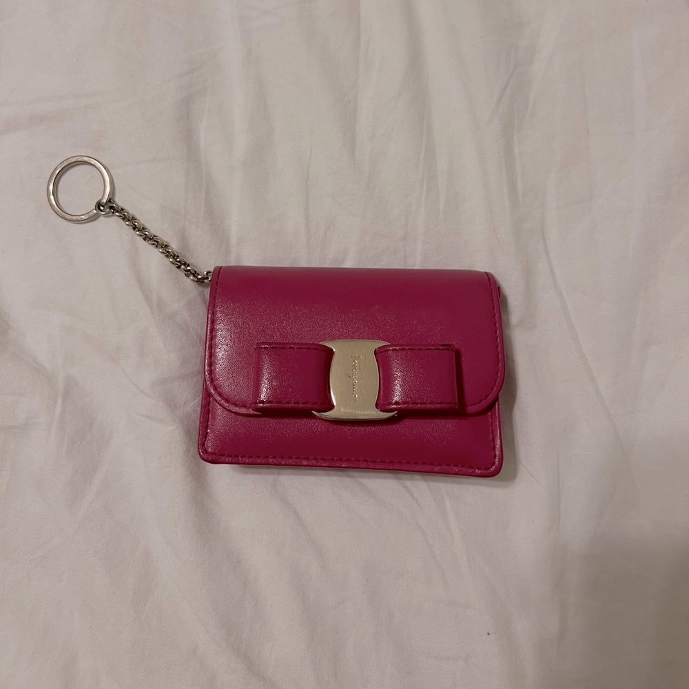 Salvatore Ferragamo Vara Bow Cardholder Wallet
